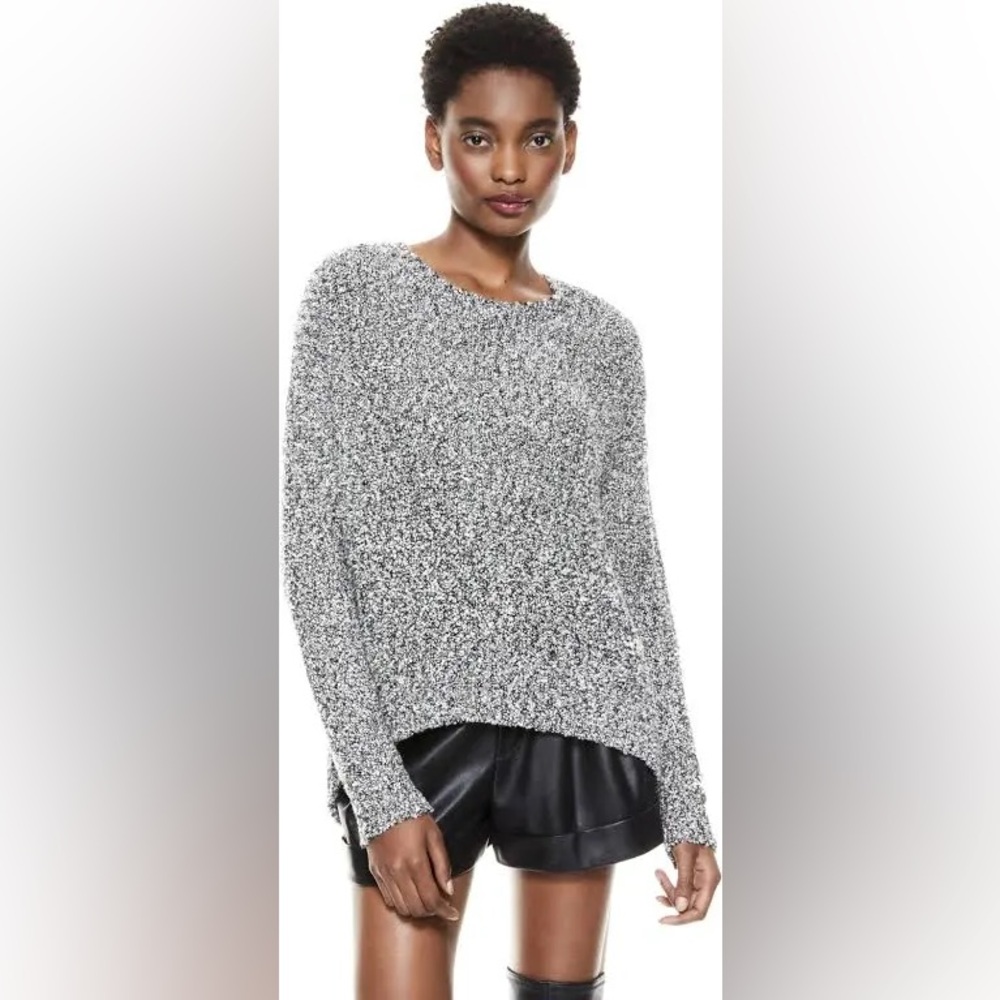 Alice and Olivia Roma Boucle sweater - small
